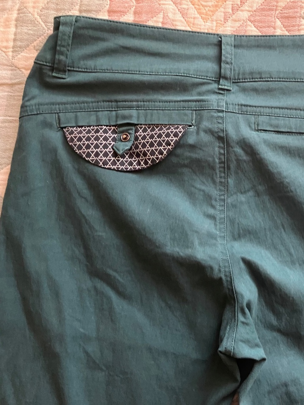 Teal Bike pants